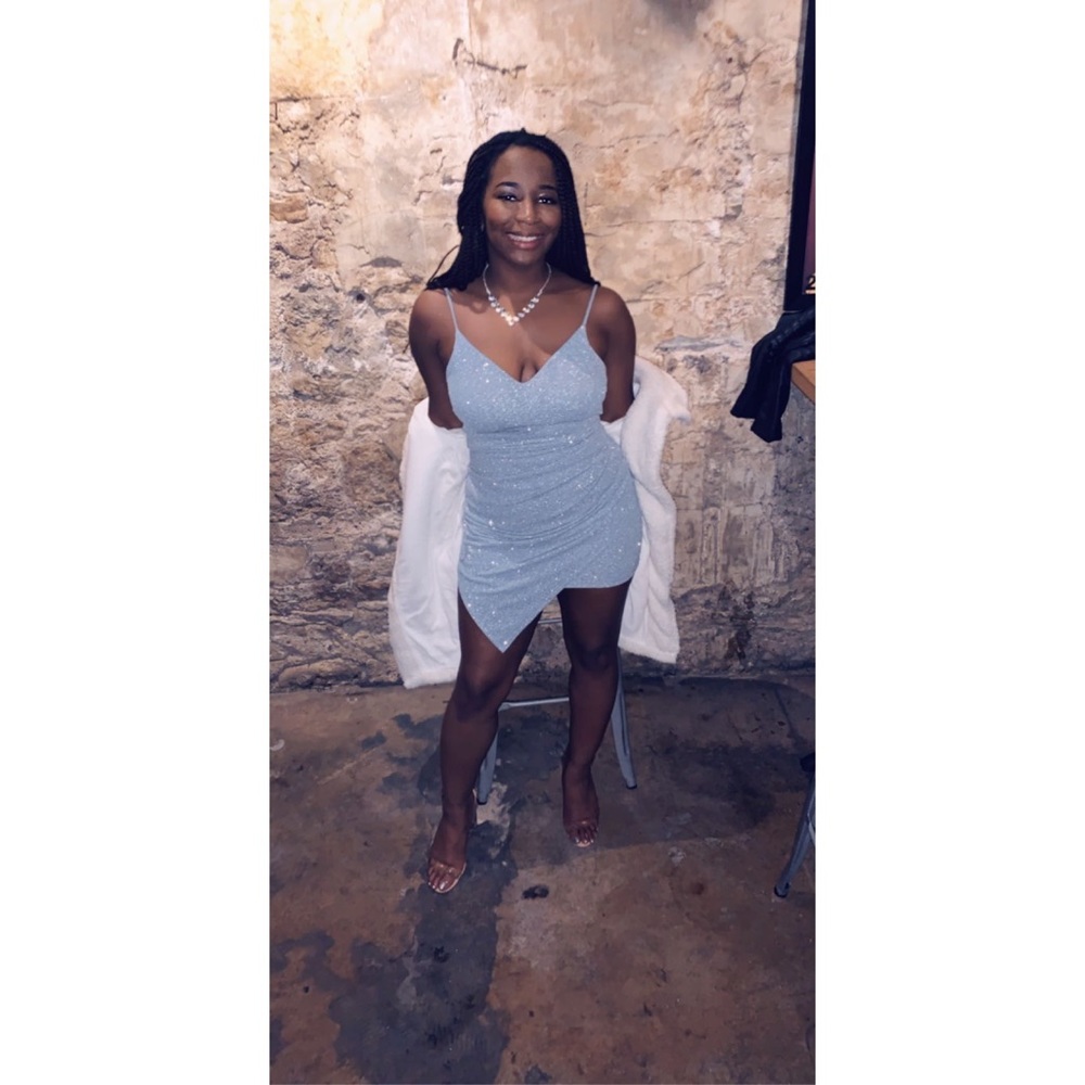 Silver Windsor Dress